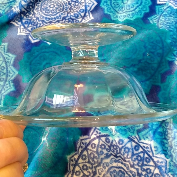 Vintage glass bowl - Picture 2 of 3